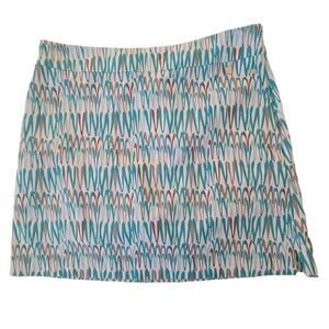 Cutter & Buck Womens CB Dry Tec Print Golf Skort Size 8